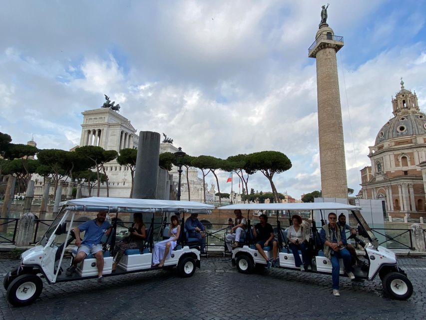Rome: Private Customizable 3-Hour Golf Cart City Tour - Meeting Your Driver and Getting Set Up for a Smooth Day