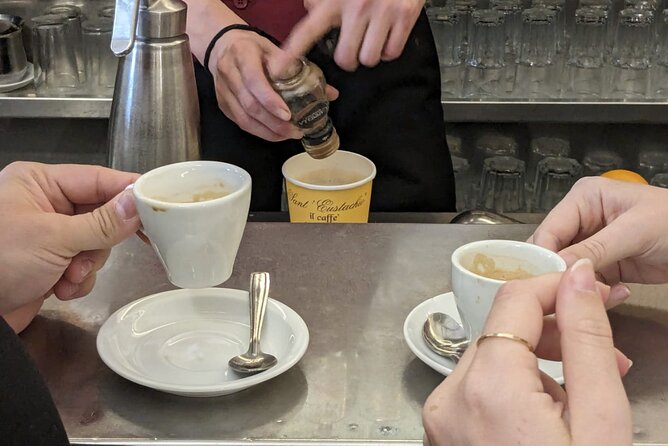 Rome: Private Espresso, Gelato and Tiramisu Food Tour - Walking comfort and pacing: how to enjoy it without feeling stuffed