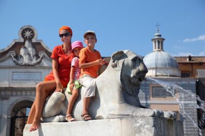 Rome Private Family Walking Tour with Games for Kids - Starting at Chiesa di Sant’Ignazio di Loyola: baroque beauty without the tourist overload