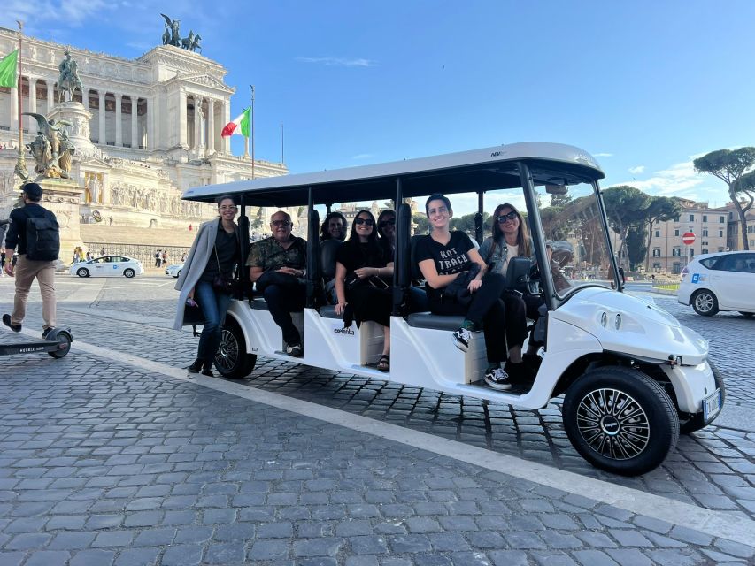 Rome: Private Golf Cart City Highlights Tour - Why This Rome Golf Cart Tour Saves Time and Stress
