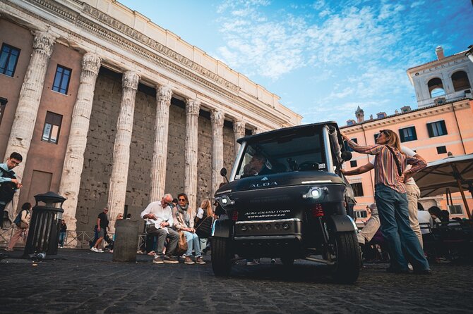 Rome: Private Golf Cart Tour - Pantheon outside: the numbers that make it feel unreal