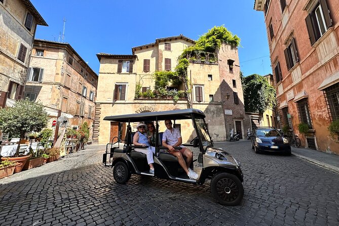 Rome Private Golf Cart tour of Catacomb and Ancient Appian Way - Why a private golf cart works on Rome’s hill-and-ruins route