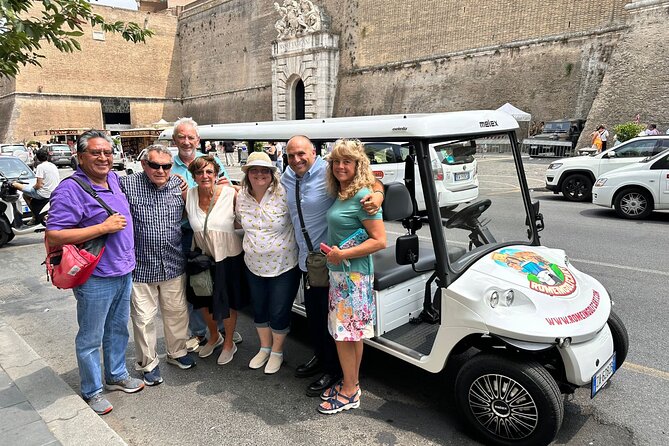 Rome Private Golf Cart tour of Catacomb and Ancient Appian Way - Baths of Caracalla: the massive thermal ruins you can spot even from the road