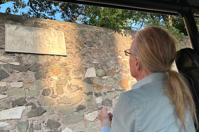 Rome Private Golf Cart tour of Catacomb and Ancient Appian Way - Pyramid of Caius Cestius: the 360-degree stop that makes the cart feel worth it