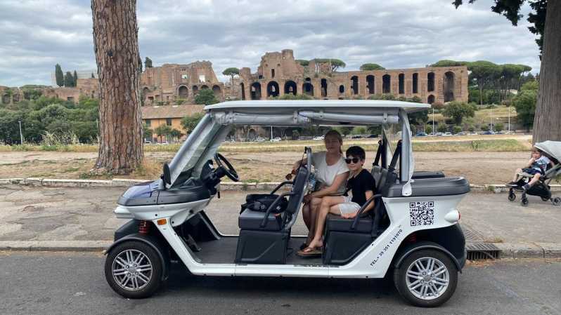 Rome: Private Golf Cart Tour with Artisanal Gelato - Hotel Pickup in Central Rome (and What to Do If Yours Is Outside It)