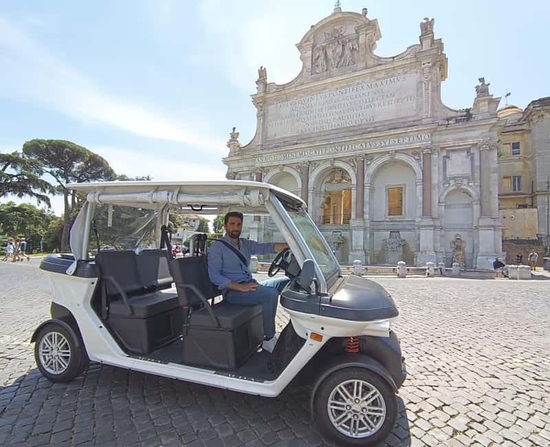 Rome: Private Golf Cart Tour with Driver - Pickup, Timing, and the Private Driver Advantage