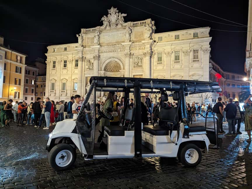 Rome: Private Golf Cart Tour with Hotel Pickup - Campo de’ Fiori guided walk: street energy without the long slog