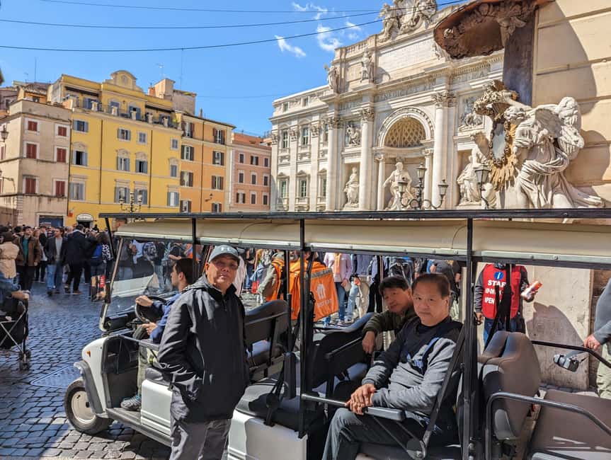Rome: Private Golf Cart Tour with Hotel Pickup - Spanish Steps: viewpoints and the streets between