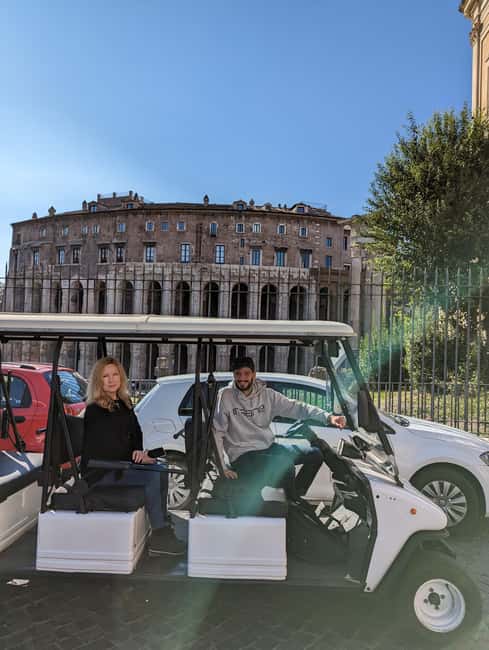 Rome: Private Golf Cart Tour with Hotel Pickup - Piazza Navona: time to linger at the heart of the action
