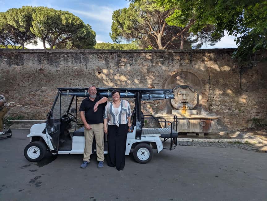 Rome: Private Golf Cart Tour with Hotel Pickup - Why a private golf cart tour works in Rome