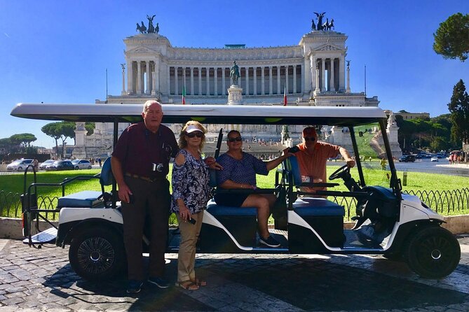 Rome: Private/Group 4 Hours Golf Cart SightseeingTour - The best viewpoints: Circus Maximus and Palatine Hill panoramas