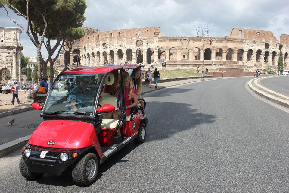 Rome: Private Guided City Highlights Tour by Golf Cart - Trevi Fountain and the Baroque Hit List: Easy Sightseeing Without the Rush