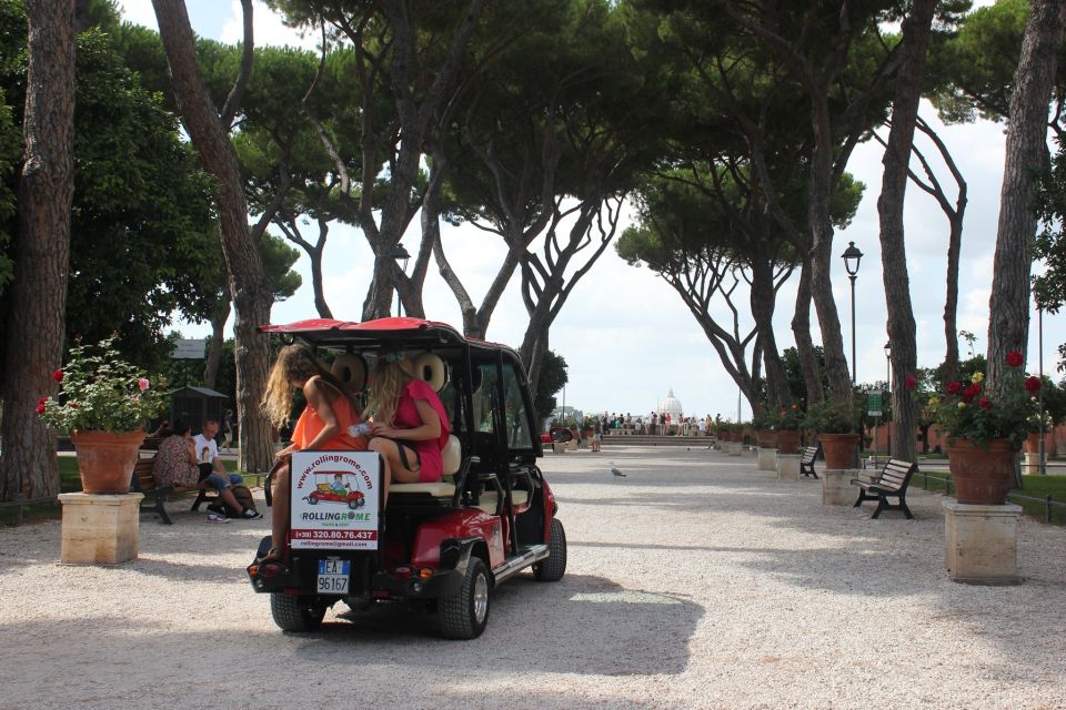 Rome: Private Guided City Highlights Tour by Golf Cart - Celio Hill: Villa Celimontana and the Basilicas You Don’t Expect