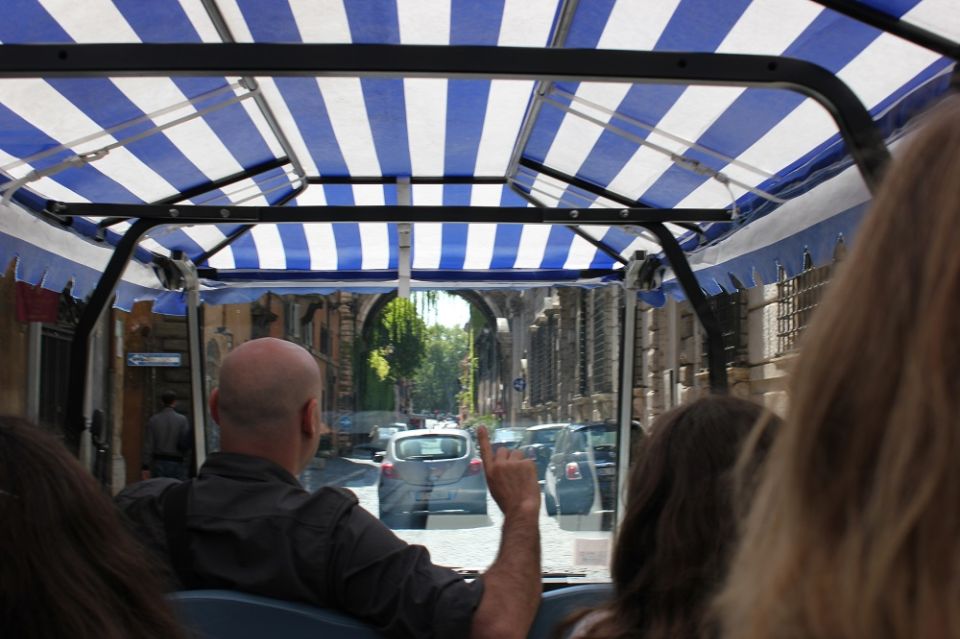 Rome: Private Guided City Highlights Tour by Golf Cart - Aventine Hill: Knights of Malta, the Rose Garden, and Orange-Scented Rome