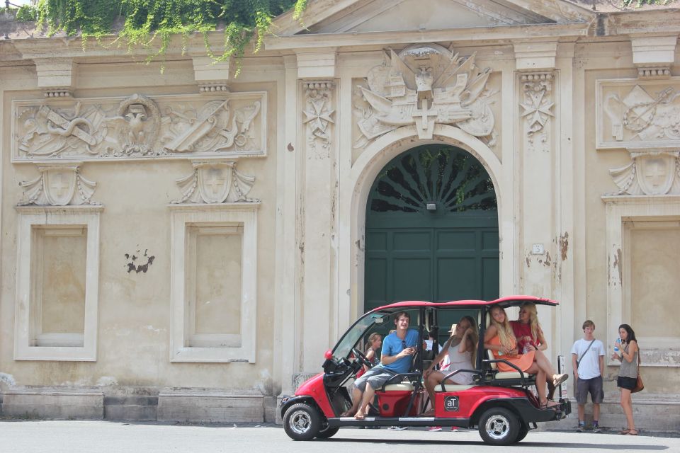 Rome: Private Guided City Highlights Tour by Golf Cart - Comfort, Timing, and What to Bring for a 3-Hour Highlights Circuit