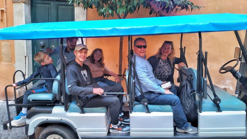 Rome: Private Guided Golf Cart Tour with Gelato or Wine - Key Things That Make This Tour Worth It