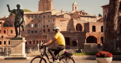 Rome: Private Half-Day Bike Tour with E-bike - Morning route vs afternoon route: pick the vibe