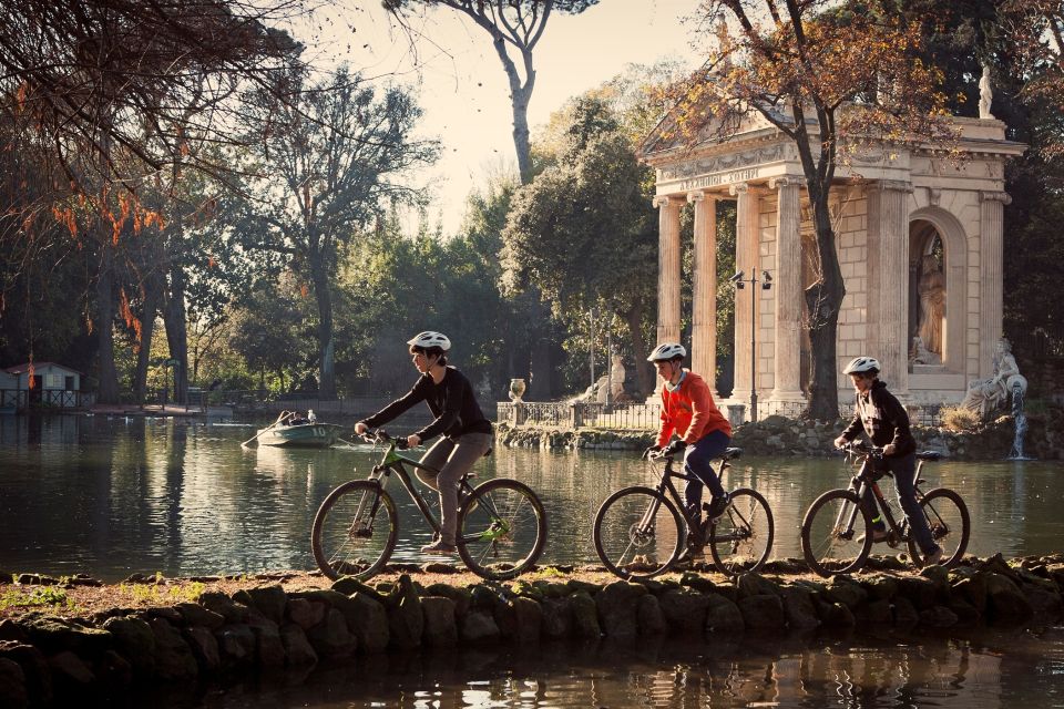Rome: Private Half-Day Bike Tour with E-bike - Theatre of Marcellus and the Roman Forum: big sights, clear pacing