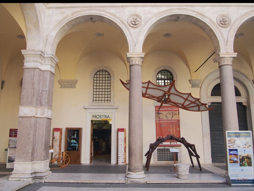 Rome: Private Leonardo da Vinci Exhibition Guided Tour - Palazzo della Cancelleria: the building sets the tone for Leonardo
