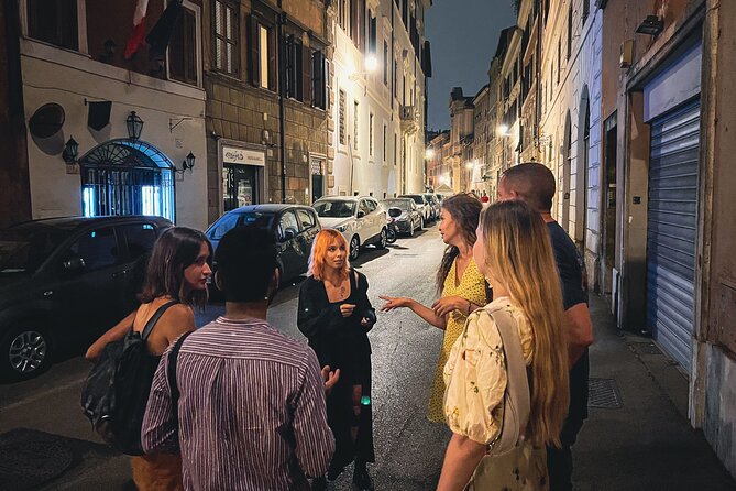 Rome: Private Night Ghost Walking Tour - A deadly fountain and a church decorated with human remains
