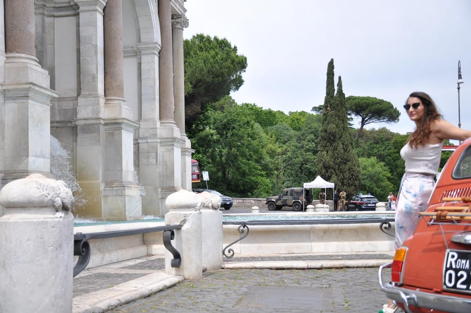 Rome Private Tour and Photo in a Vintage Fiat 500 - Trastevere pass-by: the vibe without the long walk