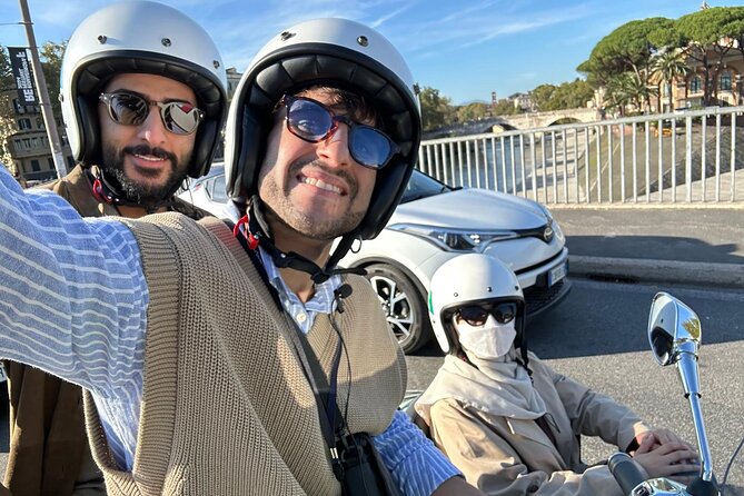Rome Private Tour in a Vintage Vespa Sidecar Style for 90 Minutes - Chiesa di Sant’Ignazio di Loyola: ceiling fresco illusions, no ticket time needed
