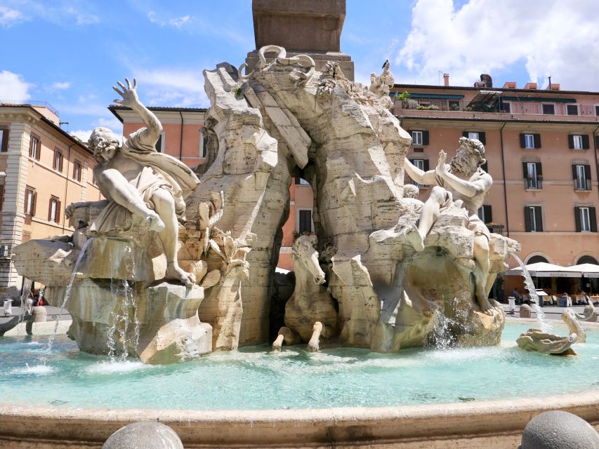 Rome: Private Tour of Navona Square with Undergrounds - Practical notes: audio, languages, and how long you’re out