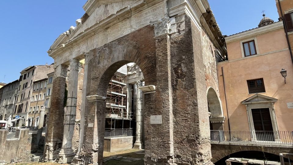 Rome: Private Tour of the Jewish Quarter - Theatre of Marcellus: the Roman stage you can still feel