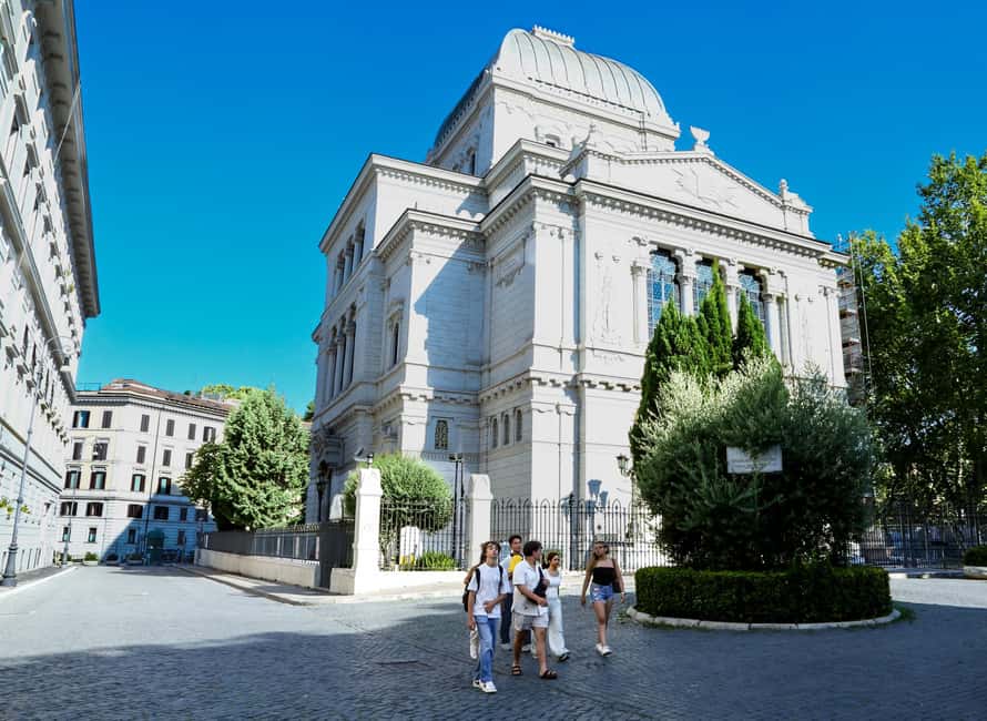 Rome: Private Tour of the Jewish Quarter - Kosher gelato: a real included break, not an optional detour