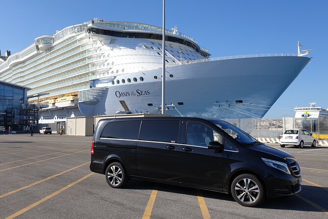Rome: Private Transfer to/from Civitavecchia Port Van Mercedes - Timing: what a 1 to 1 hour 15 minute ride really means