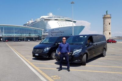Rome: Private Transfer to/from Civitavecchia Port Van Mercedes - Mercedes comfort that pays off with luggage and heat