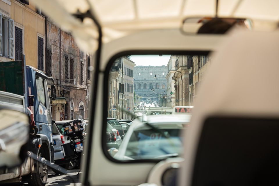 Rome: Private Tuk Tuk Tour with Hotel Pickup and Prosecco - Key things I’d circle on your Rome plan