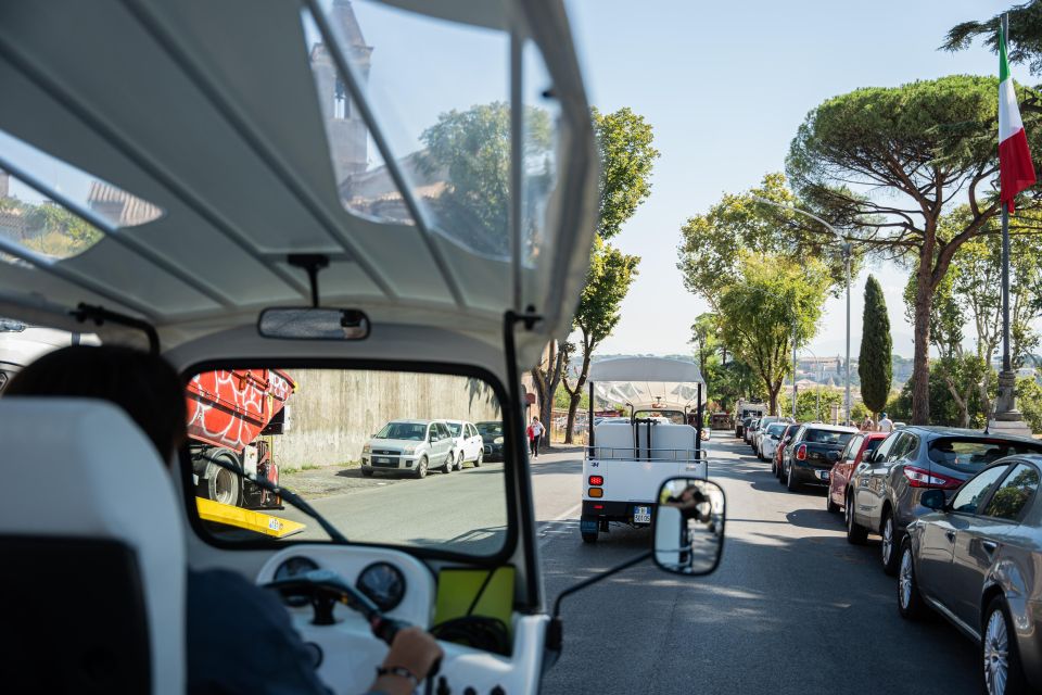Rome: Private Tuk Tuk Tour with Hotel Pickup and Prosecco - Janiculum Hill Prosecco: the panoramic pause that earns its spot