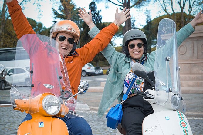 Rome: Private Vespa Tour and Professional Photoshoot - Vatican City area passing: quick look, clear context