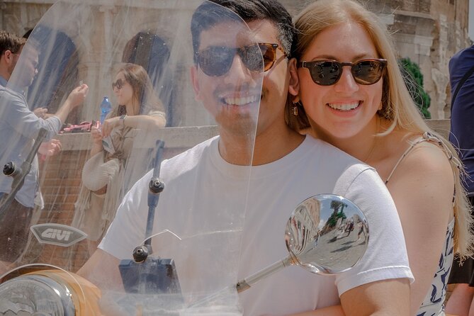 Rome: Private Vespa Tour and Professional Photoshoot - Castel Sant’Angelo: brief explanation plus a perfect photo-and-food break