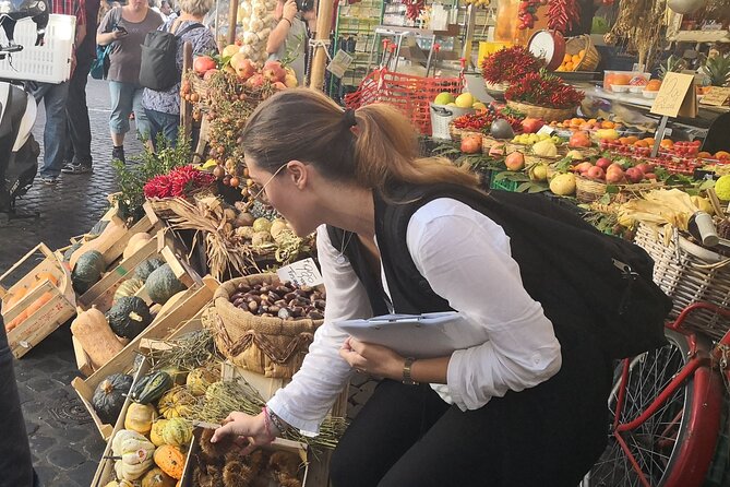 Rome Private Wine & Food Tour Trastevere, Ghetto, Campo de Fiori - Jewish Ghetto flavors: fried artichokes, suppli, and a food custom map