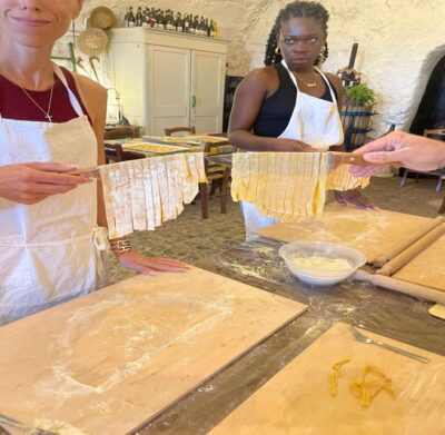 Rome: Private Wine Tour and Pasta Making Class in a Winery - The drive out of Rome: pickup, black cab rides, and photo-stop country time
