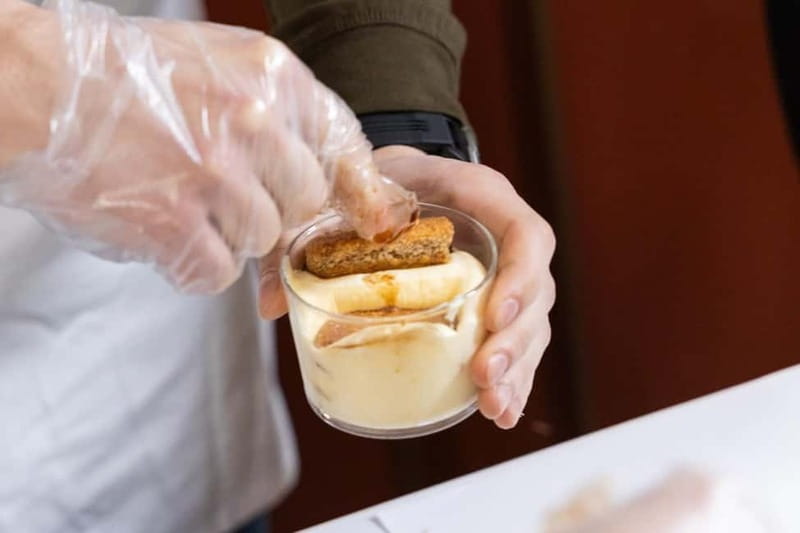 Rome: Ravioli, Fettuccine and Tiramisu Cooking Class - The finishing drinks: wine, limoncello, or coffee