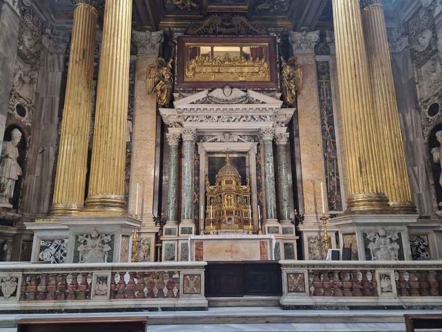 Rome: Relics from the Passion of the Christ Walking Tour - Scala Sancta: the Holy Steps, Pilate, and an icon by St Luke