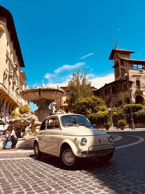 Rome: Retro Fiat 500 car tour with Pro-Photographer - Start point at Via Cavour: get your bearings fast