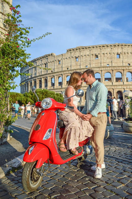 Rome: Retro Fiat 500 car tour with Pro-Photographer - Gianicolo Terrace panoramas: Rome from above