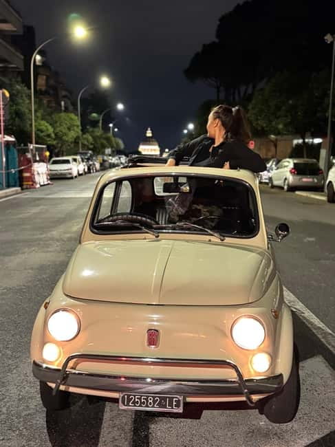 Rome: Retro Fiat 500 car tour with Pro-Photographer - Timing and route flow: what 2 hours really feels like