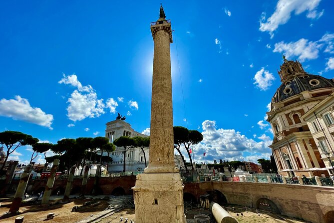 Rome Roman Forum, Palatine Hill Tour Exclusive Full Pass - Colonna Traiana: the slow-reading monument