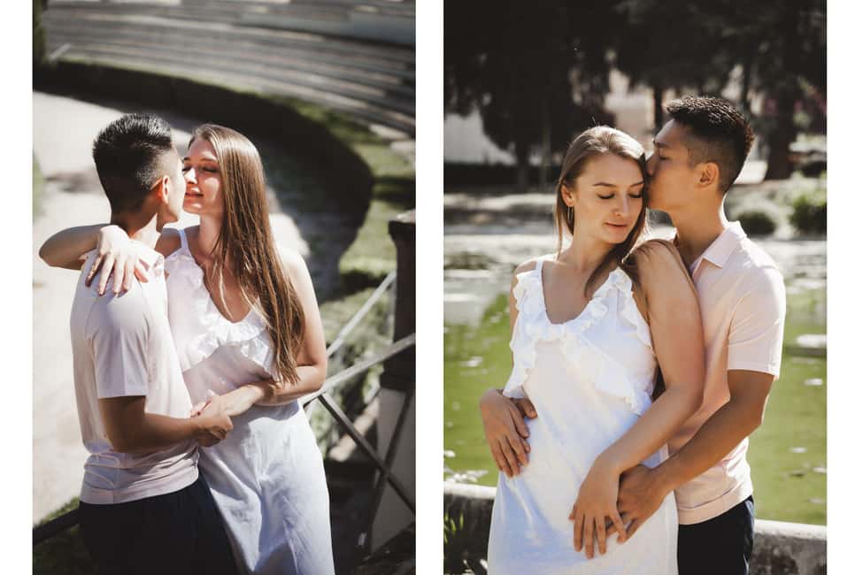 Rome: Romantic Couple Photoshoot at Villa Borghese - Castel Sant’Angelo and Sant’Angelo Bridge: romantic Tiber light