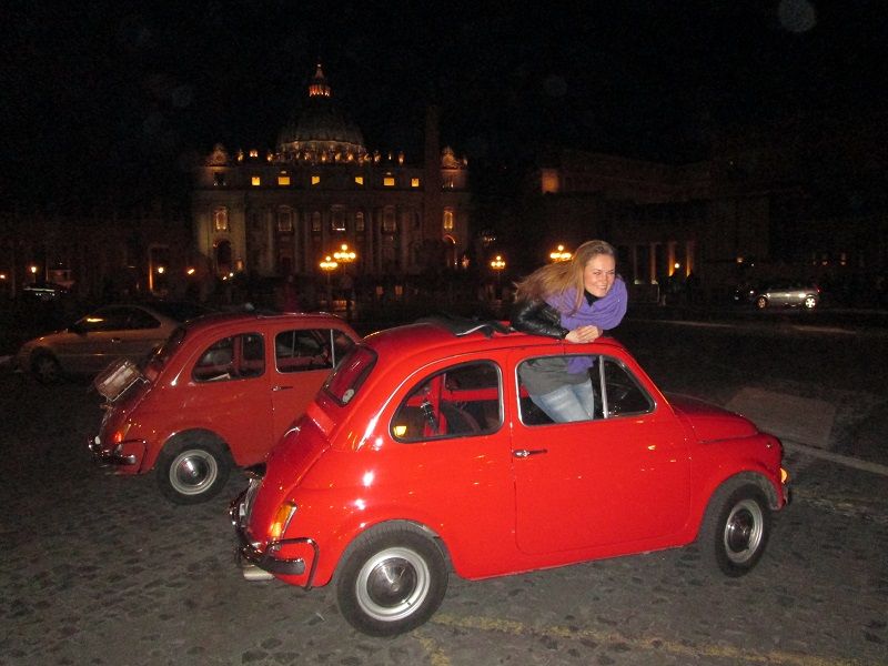 Rome: Romantic Night Tour by Classic Fiat 500 - Why a vintage Fiat 500 is a smart way to see Rome at night