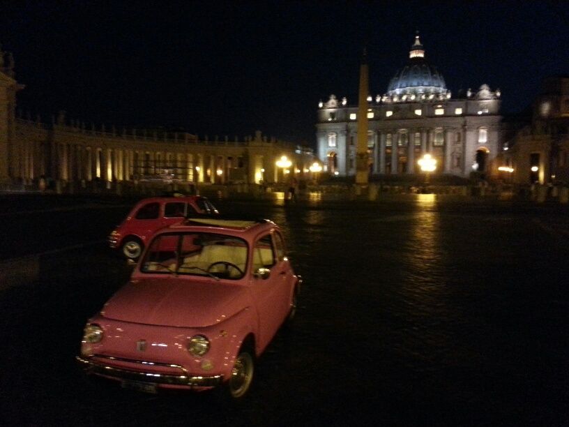 Rome: Romantic Night Tour by Classic Fiat 500 - Comfort and constraints: the small-car reality check