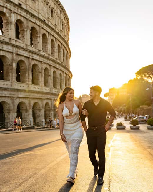 Rome: Romantic Proposal PhotoShoot - Extras like flowers or live music: how to make it feel complete