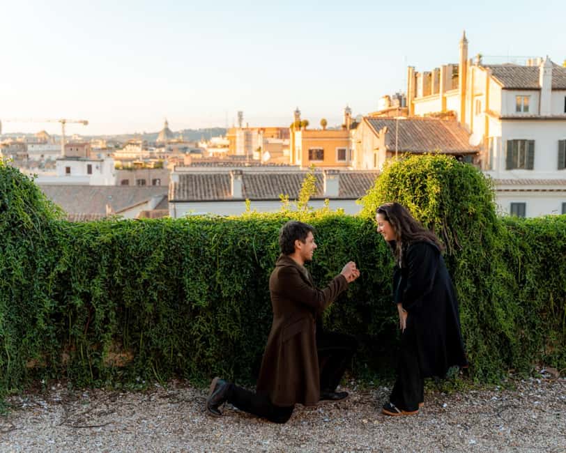 Rome: Romantic Proposal PhotoShoot - Price and value: what $93 gets you in a city full of photographers