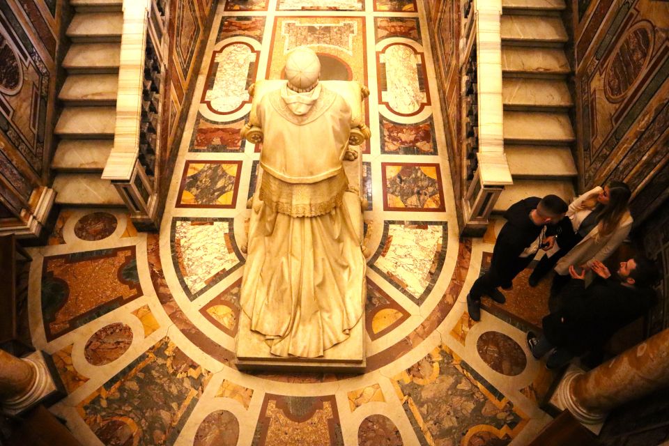 Rome: Santa Maria Maggiore and Panoramic Dome Guided Tour - Bernini’s Stairs (Scala del Bernini) and Flaminio Ponzio’s design