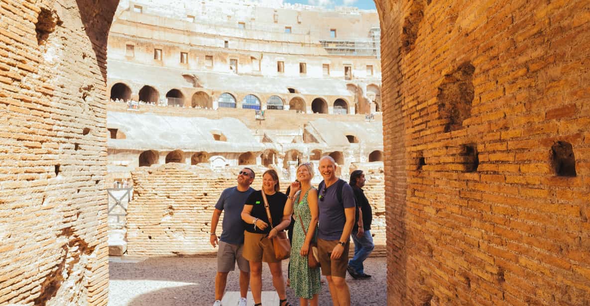 Rome Semi-Private Early Morning Colosseum Express with Arena - Small-group touring: what max 6 changes